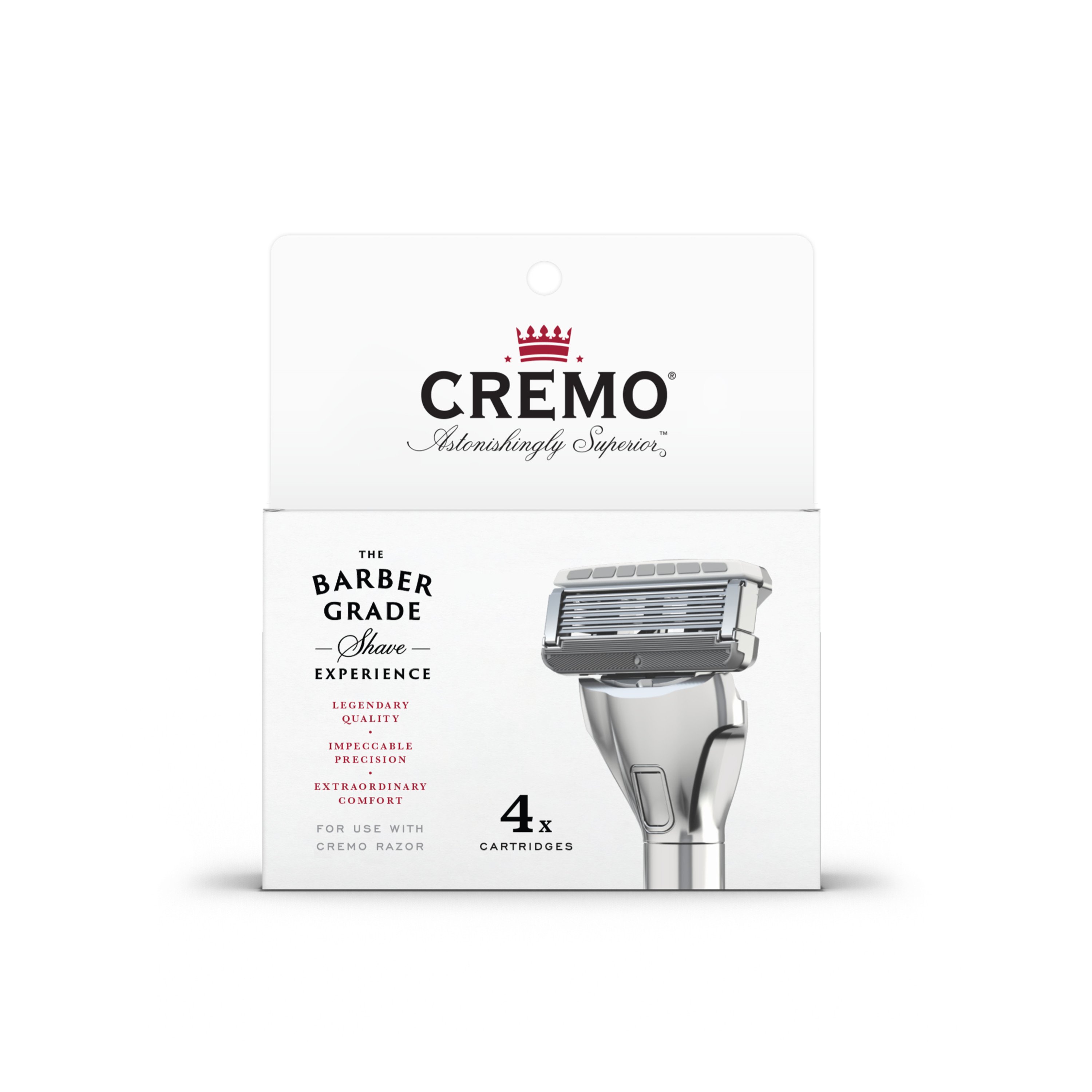 Cremo Barber Grade Durable Steel Razor Blade Refills Shop Razors & blades at HEB