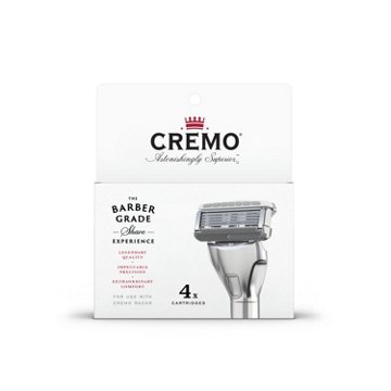 Cremo Barber Grade Durable Steel Razor Blade Refills