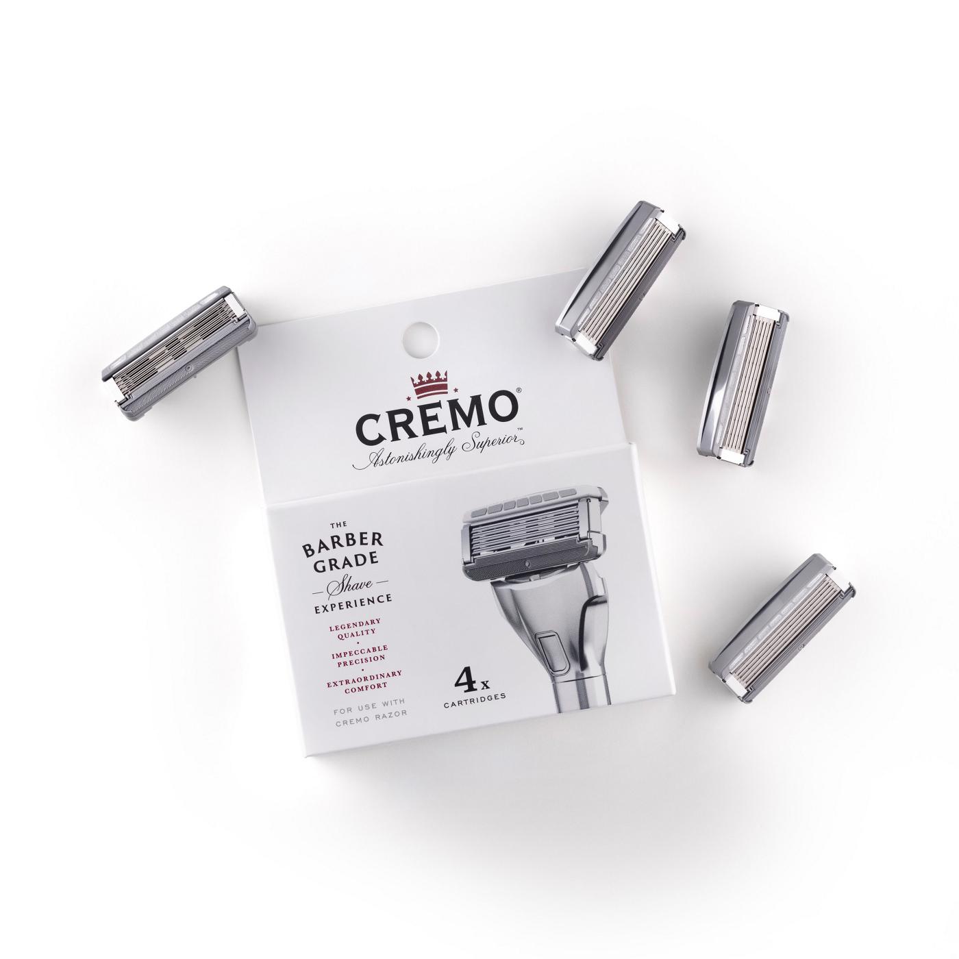 Cremo Barber Grade Durable Steel Razor Blade Refills; image 3 of 5