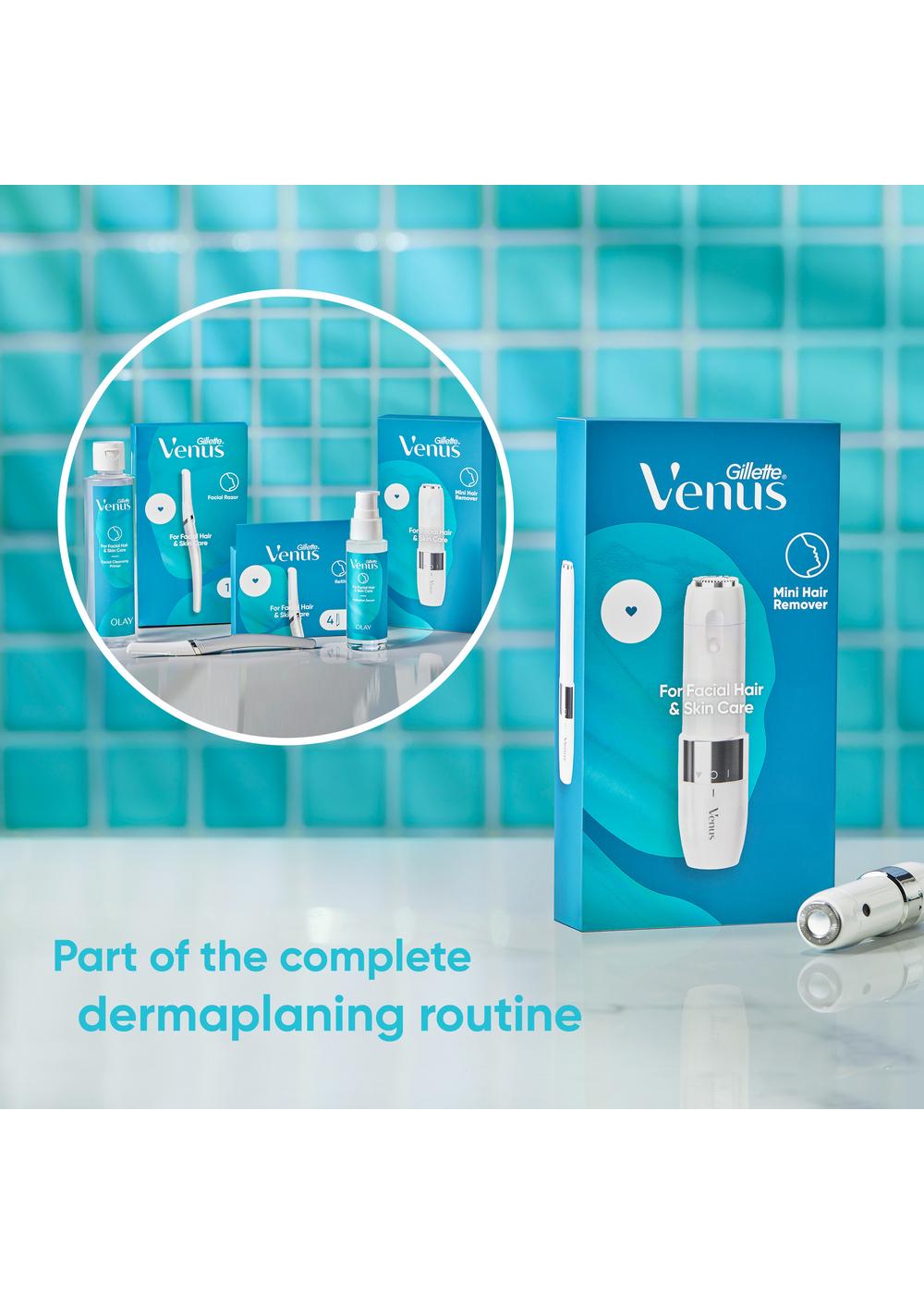 Gillette Venus Mini Facial Hair Remover, Portable Electric Shaver; image 8 of 9