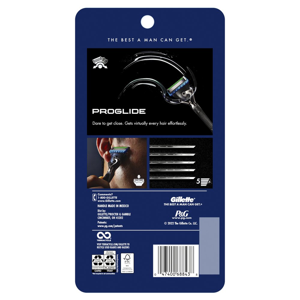 Gillette ProGlide Razor Blade Refills - Shop Razors & Blades at H-E-B