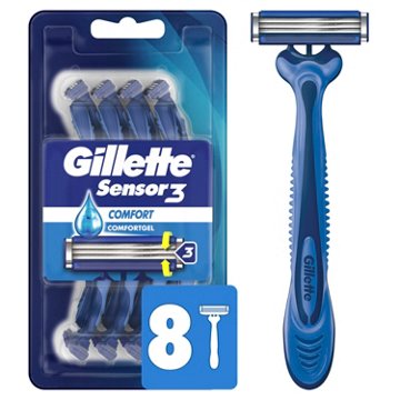 Gillette Sensor3 Men's Disposable Razors