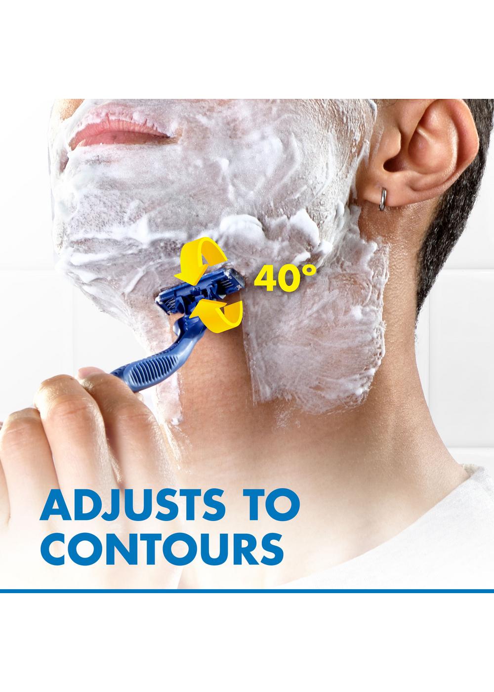 Gillette Sensor3 Men's Disposable Razors; image 5 of 11