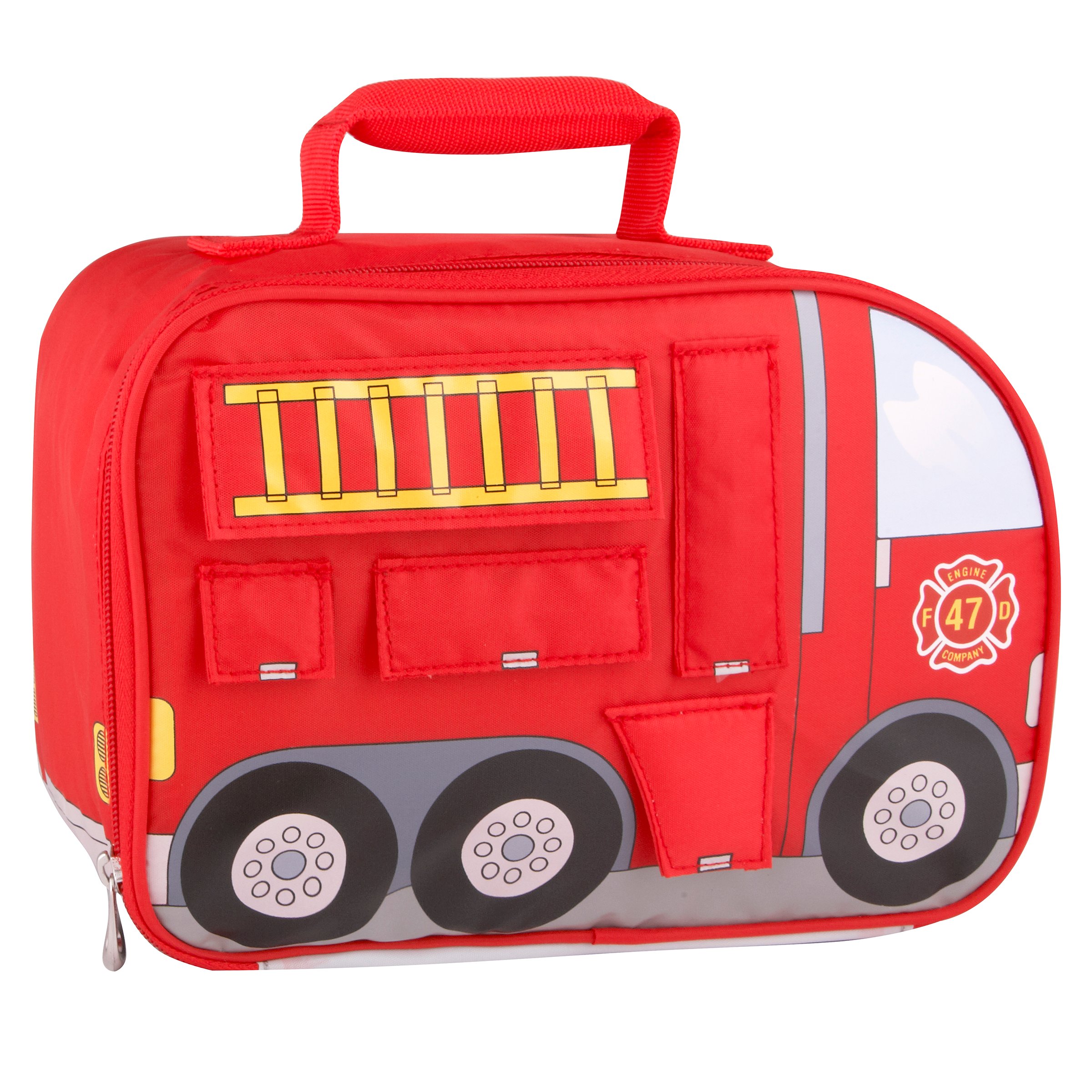 Personalized Tow Truck Lunch Box Gift for Kids, Lunch Bag Lunchbox for Kids,  Fire Tow Truck Insulated Preschool School Prek Lunch Box 