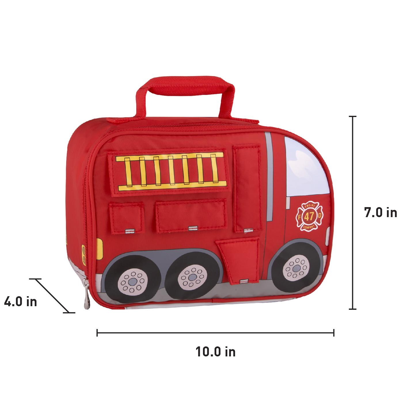 Thermos Kids Soft Lunch Box - Firetruck; image 2 of 2