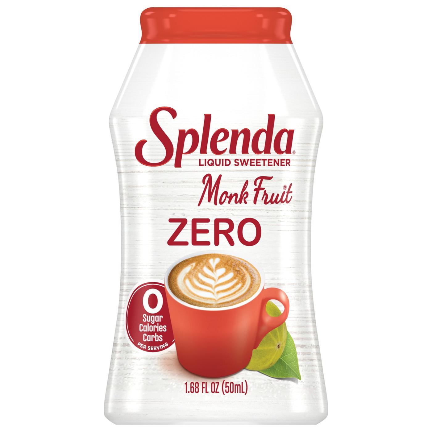 Splenda Monk Fruit Zero Liquid Sweetener; image 1 of 2