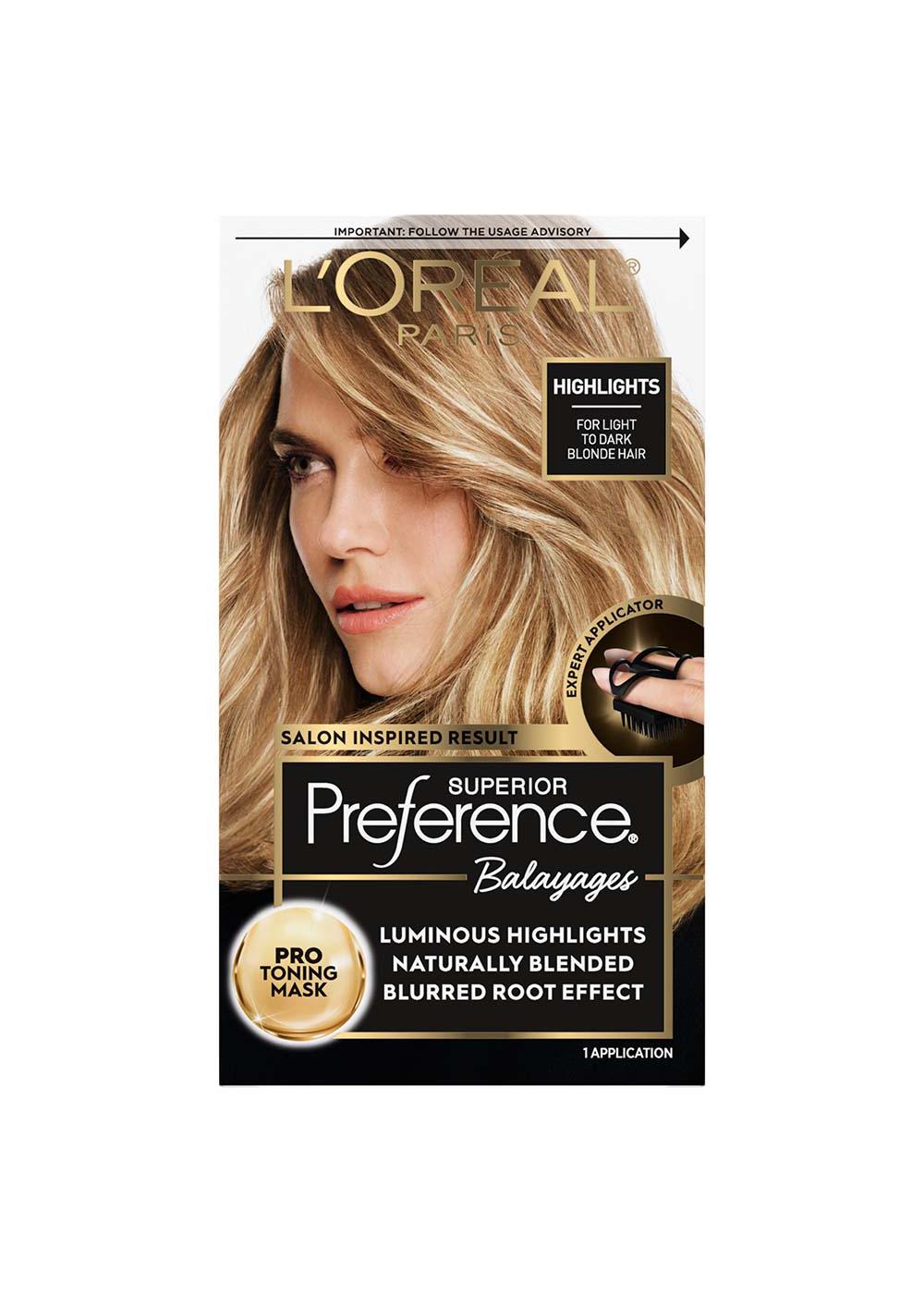 L'Oréal Paris Superior Preference Balayages Highlighting Kit - Light to Dark - Shop Hair Color at H-E-B
