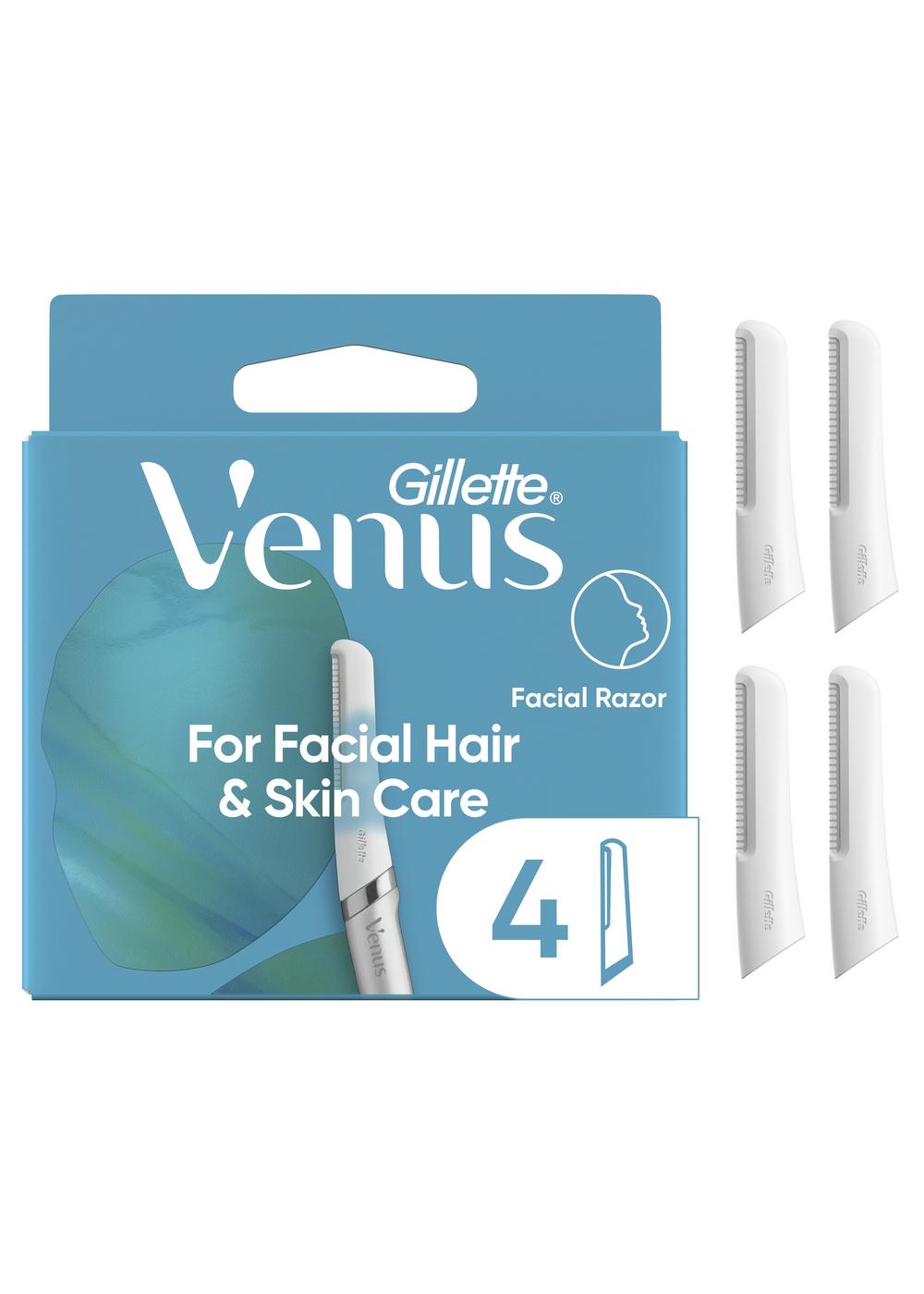 Gillette Venus Facial Dermaplaning Razor Refills; image 8 of 11