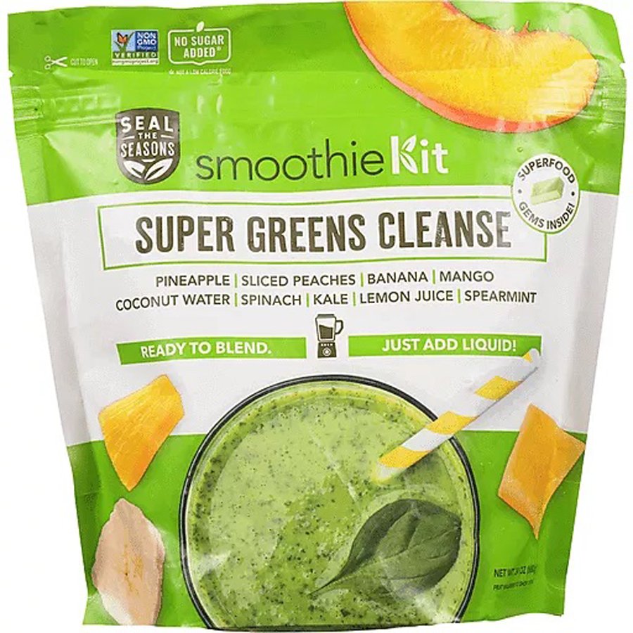 Seal The Seasons Super Greens Cleanse Smoothie Kit, 24 oz