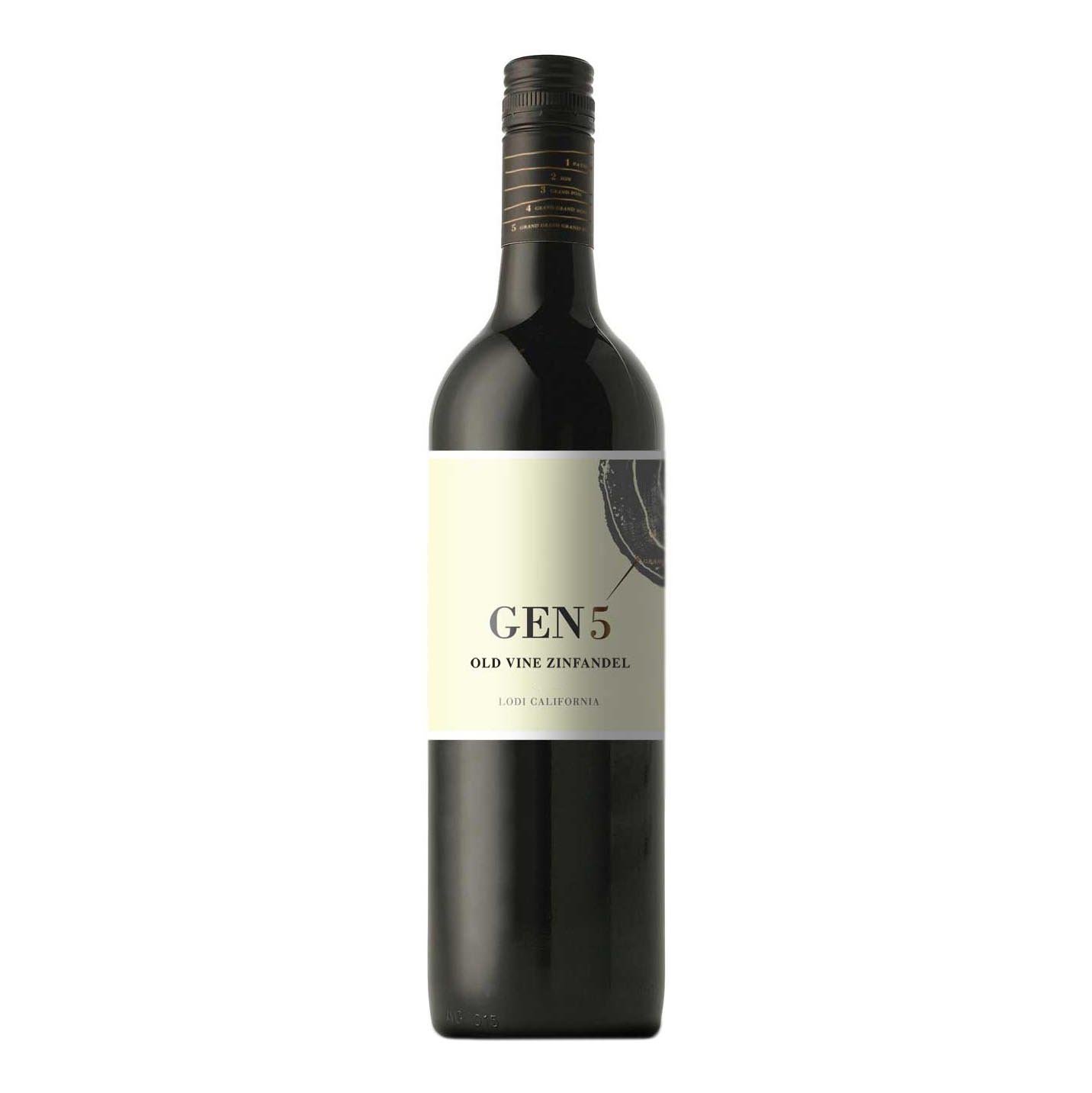 Gen5 Old Vine Zinfandel, 750 mL