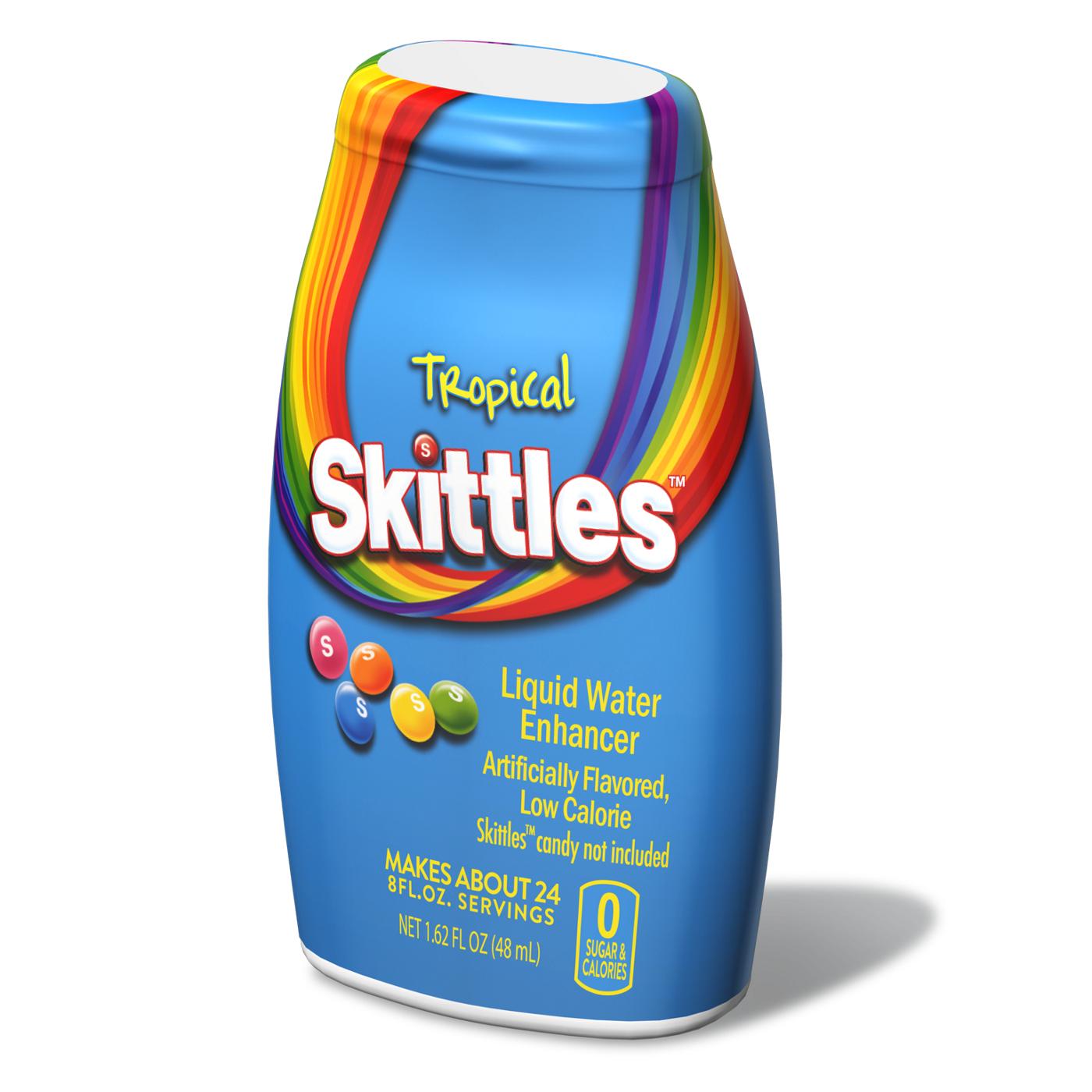 Skittles Liquid Water Enhancer - Tropical; image 1 of 2