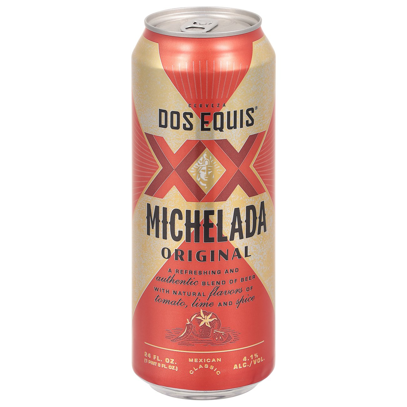 Dos Equis Original Michelada, 24 oz