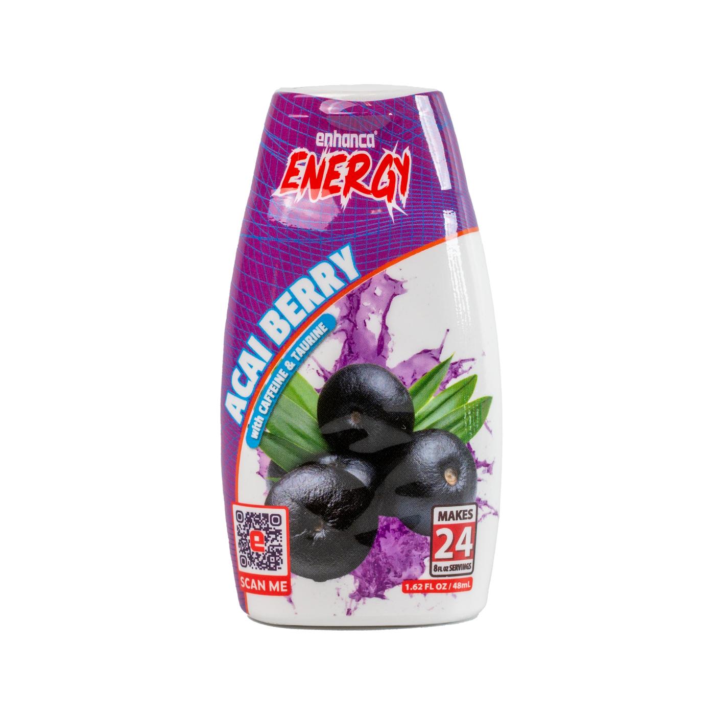 Enhanca Energy Liquid Beverage Enhancer - Acai Berry; image 1 of 3