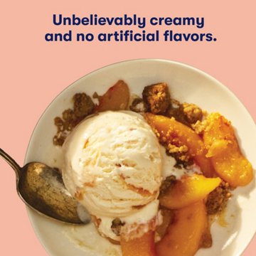 Tillamook Peaches & Cream Ice Cream, 1.5 qt