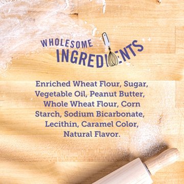 Three Dog Bakery Puppy Butters Peanut Butter Sandwich Cookies Dog Treats, 11.8 oz