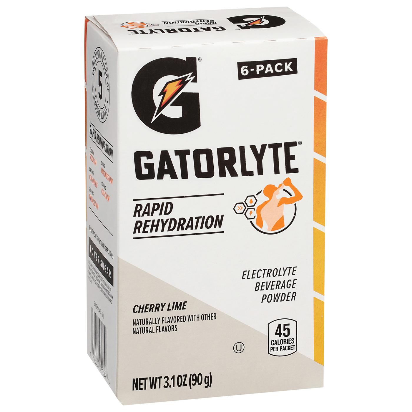 Gatorade Gatorlyte Electrolyte Powder - Cherry Lime; image 4 of 4