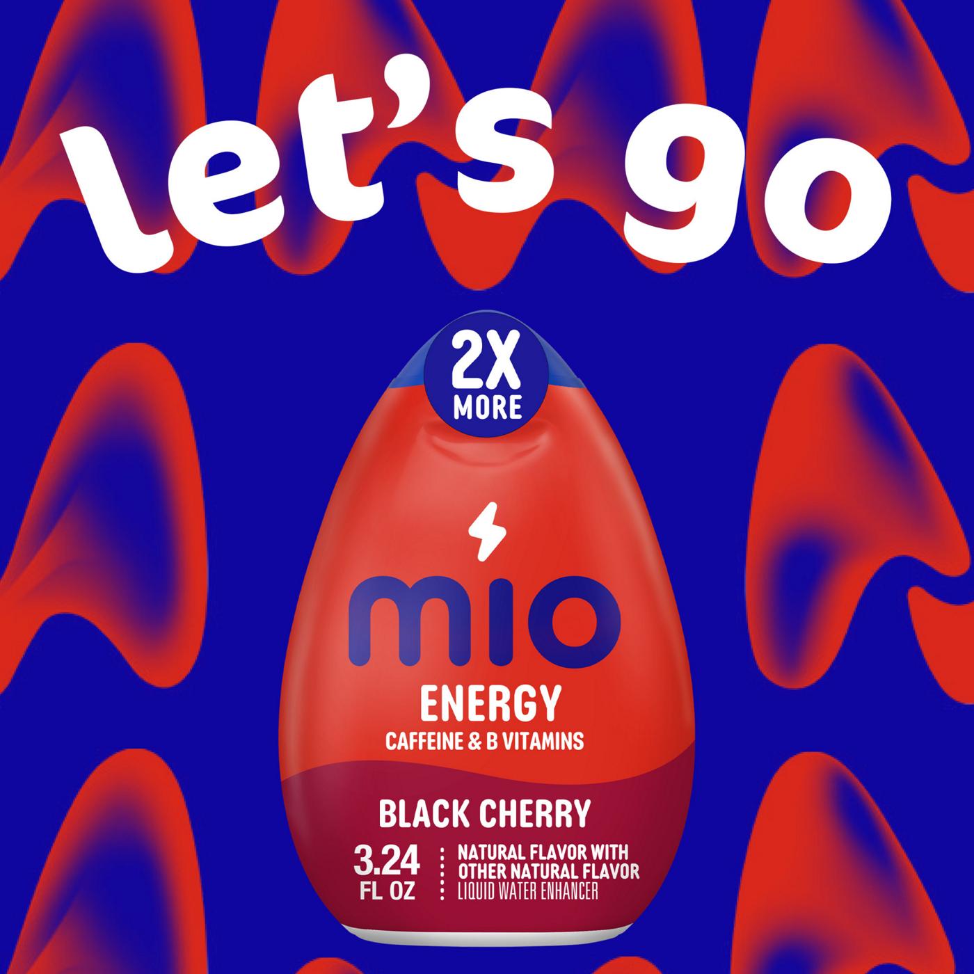 Mio Energy Liquid Water Enhancer - Black Cherry; image 8 of 9