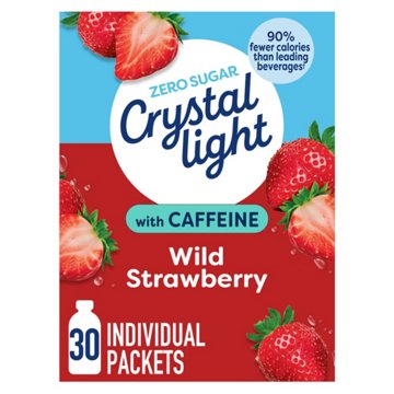 Crystal Light On the Go Drink Mix - Wild Strawberry, 30 ct