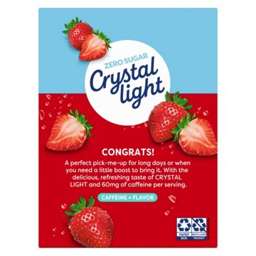 Crystal Light On the Go Drink Mix - Wild Strawberry, 30 ct