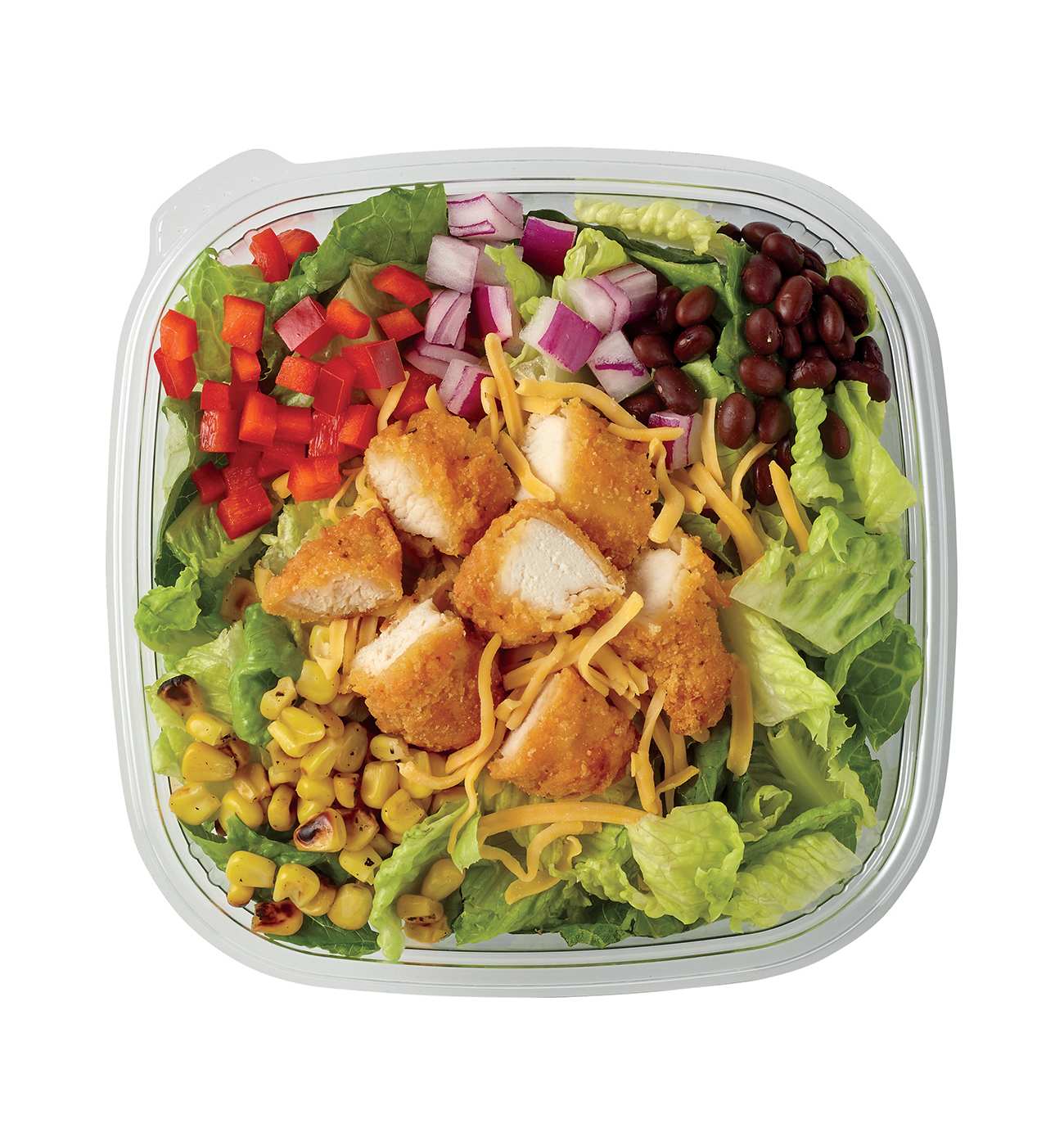 Meal Simple by HEB Southwest Chicken Entrée Salad Shop Salads at HEB