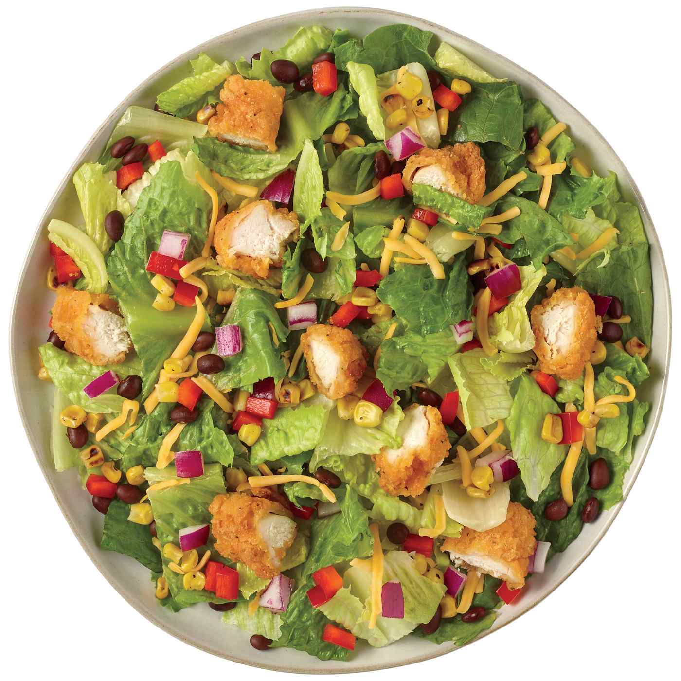 Meal Simple by H-E-B Southwest Chicken Entrée Salad; image 2 of 2