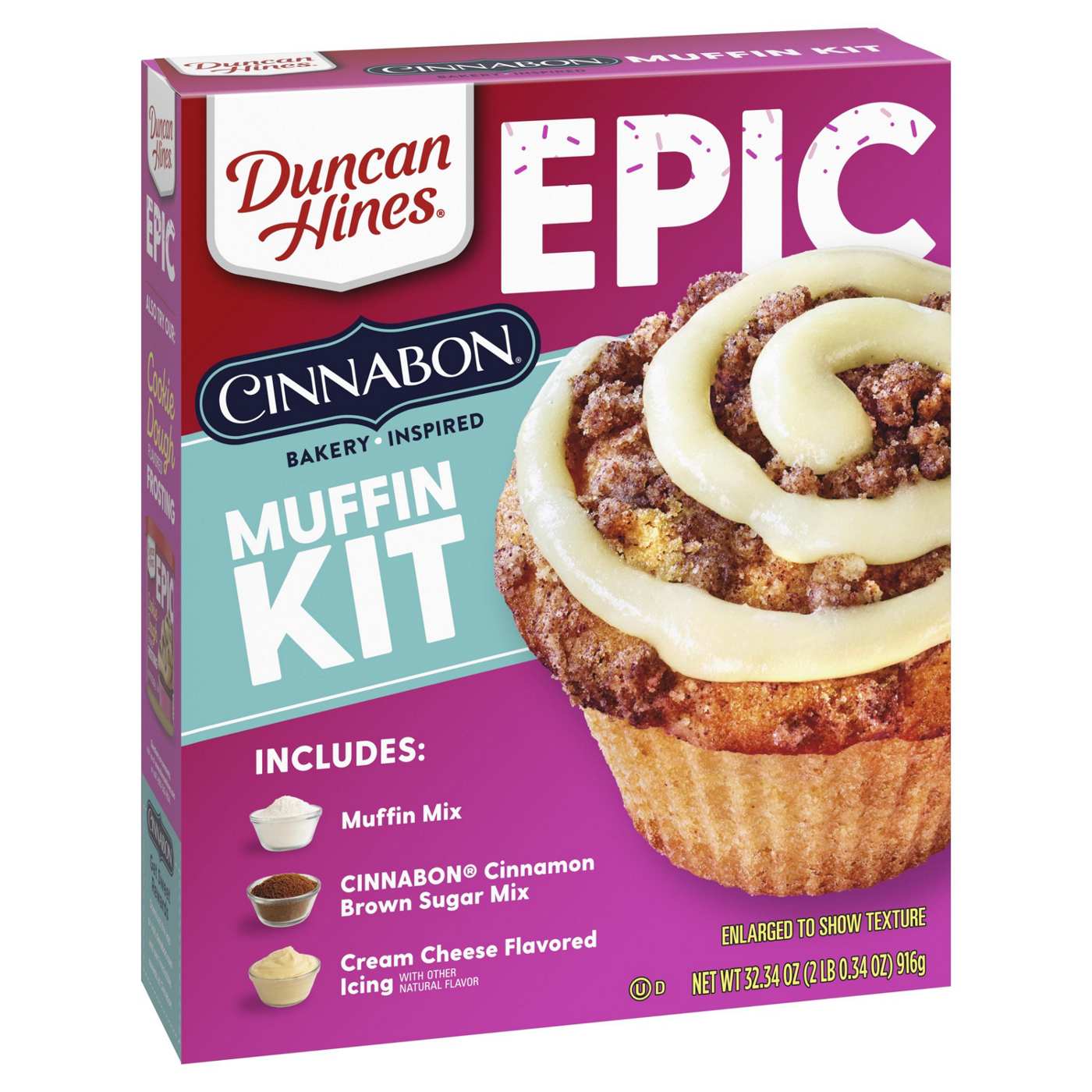Duncan Hines Epic Cinnabon Bakery Inspired Muffin Kit; image 4 of 5