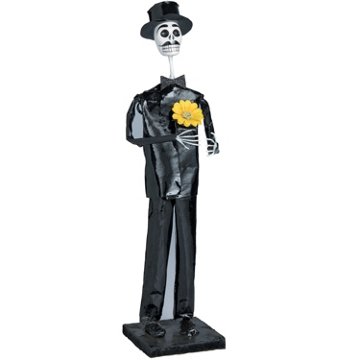 El Fandango Trading Day of the Dead Paper Mache Catrin