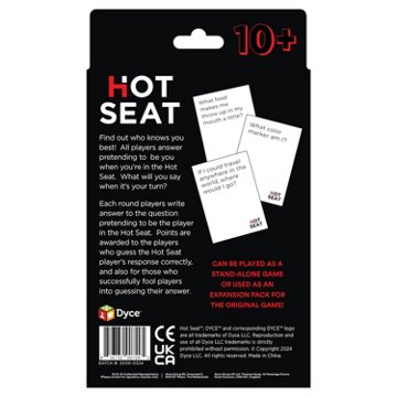 Hot Seat On-The-Go Edition Party Game