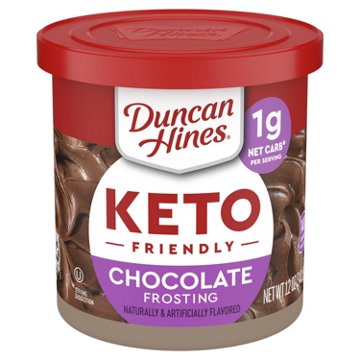Duncan Hines Keto Friendly Chocolate Frosting, 11 oz