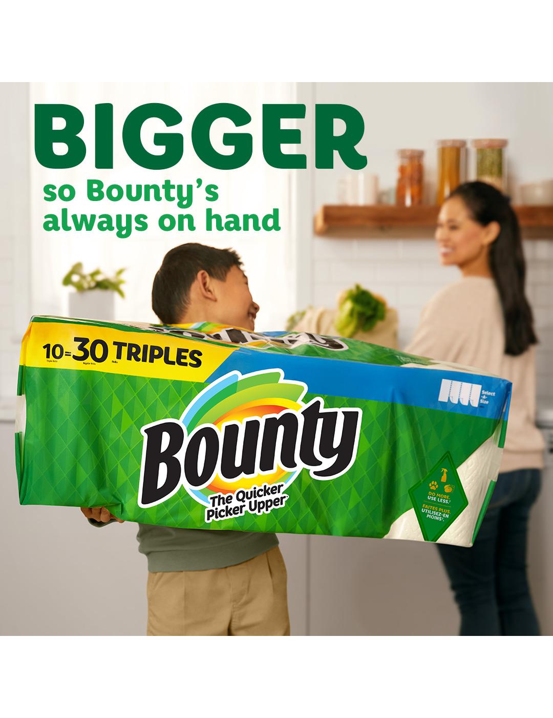 Bounty Select-A-Size White Paper Towels; image 11 of 16