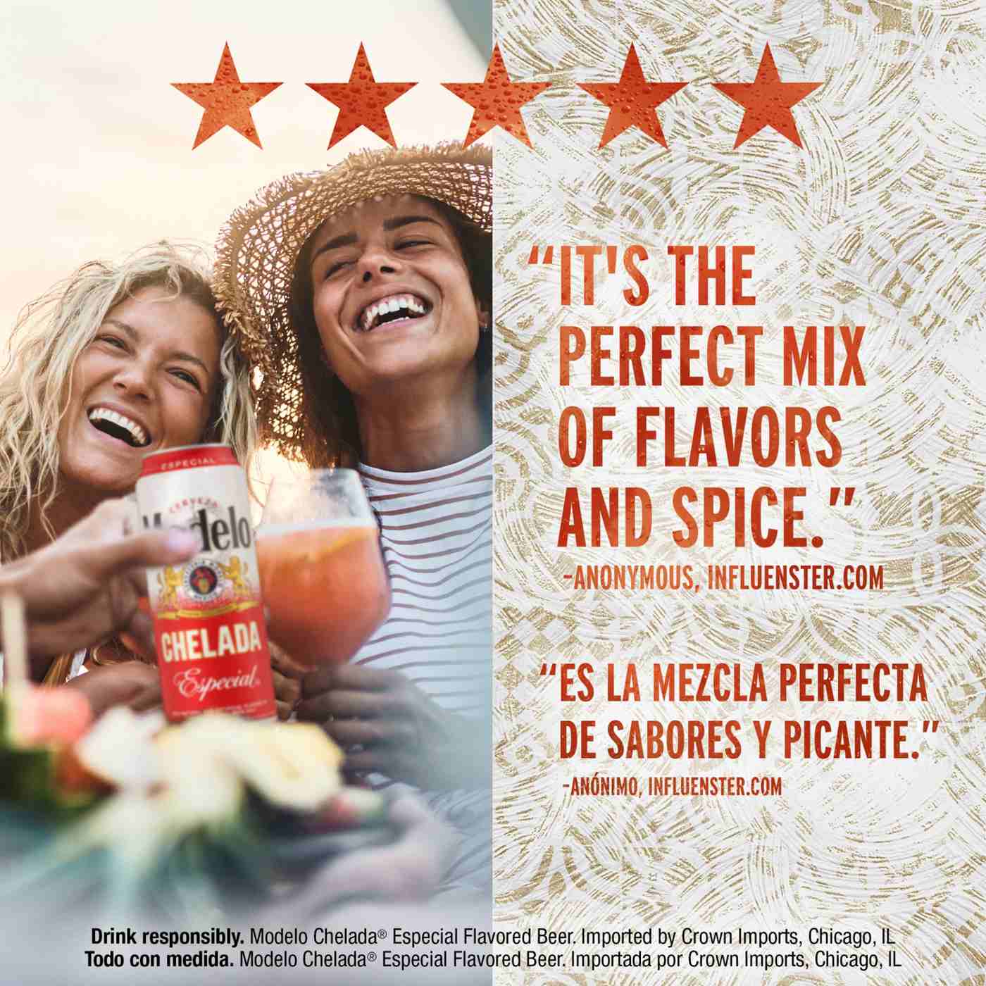 Modelo Chelada Sandia Picante Mexican Import Flavored Beer 24 oz Can