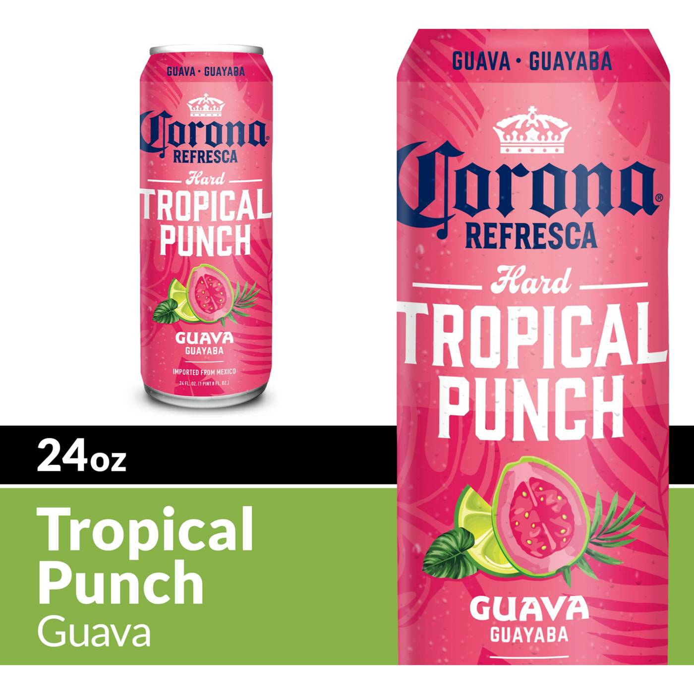 Corona Refresca Hard Tropical Punch Guava 24 oz Can; image 2 of 8