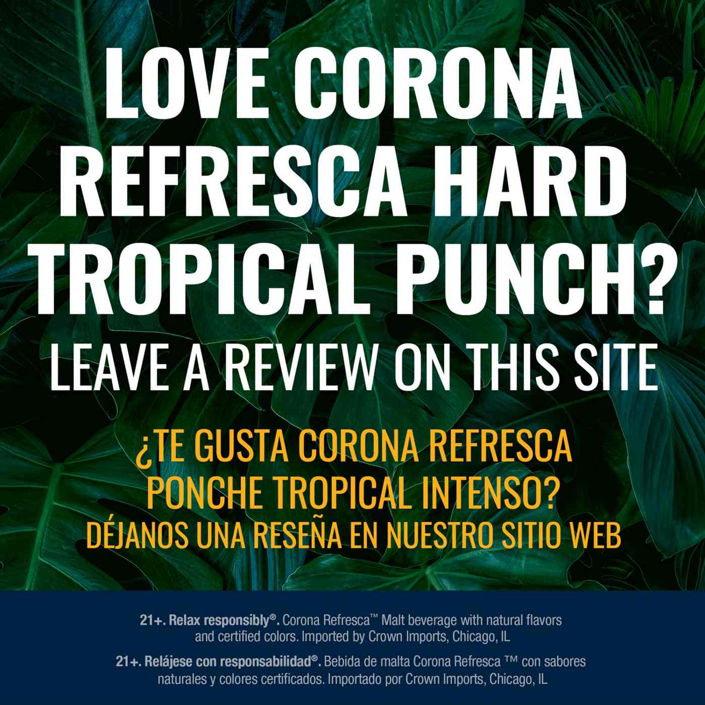 Corona Refresca Hard Tropical Punch Guava 24 oz Can; image 3 of 8