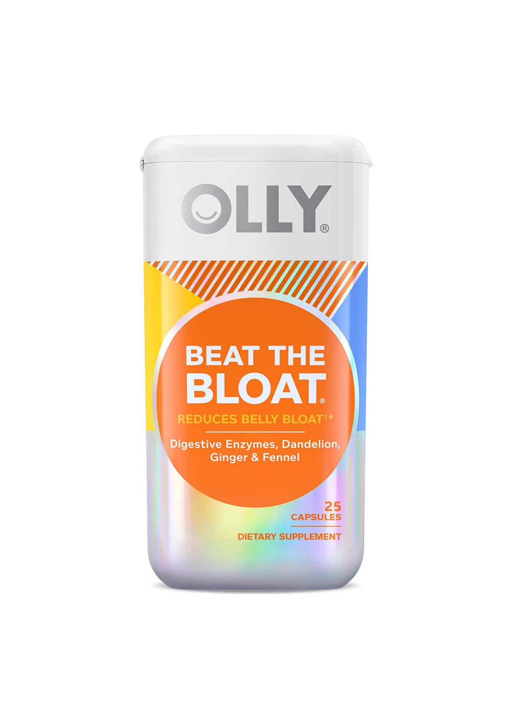 OLLY Beat The Bloat Digestive Enzyme with Ginger Capsules; image 1 of 4
