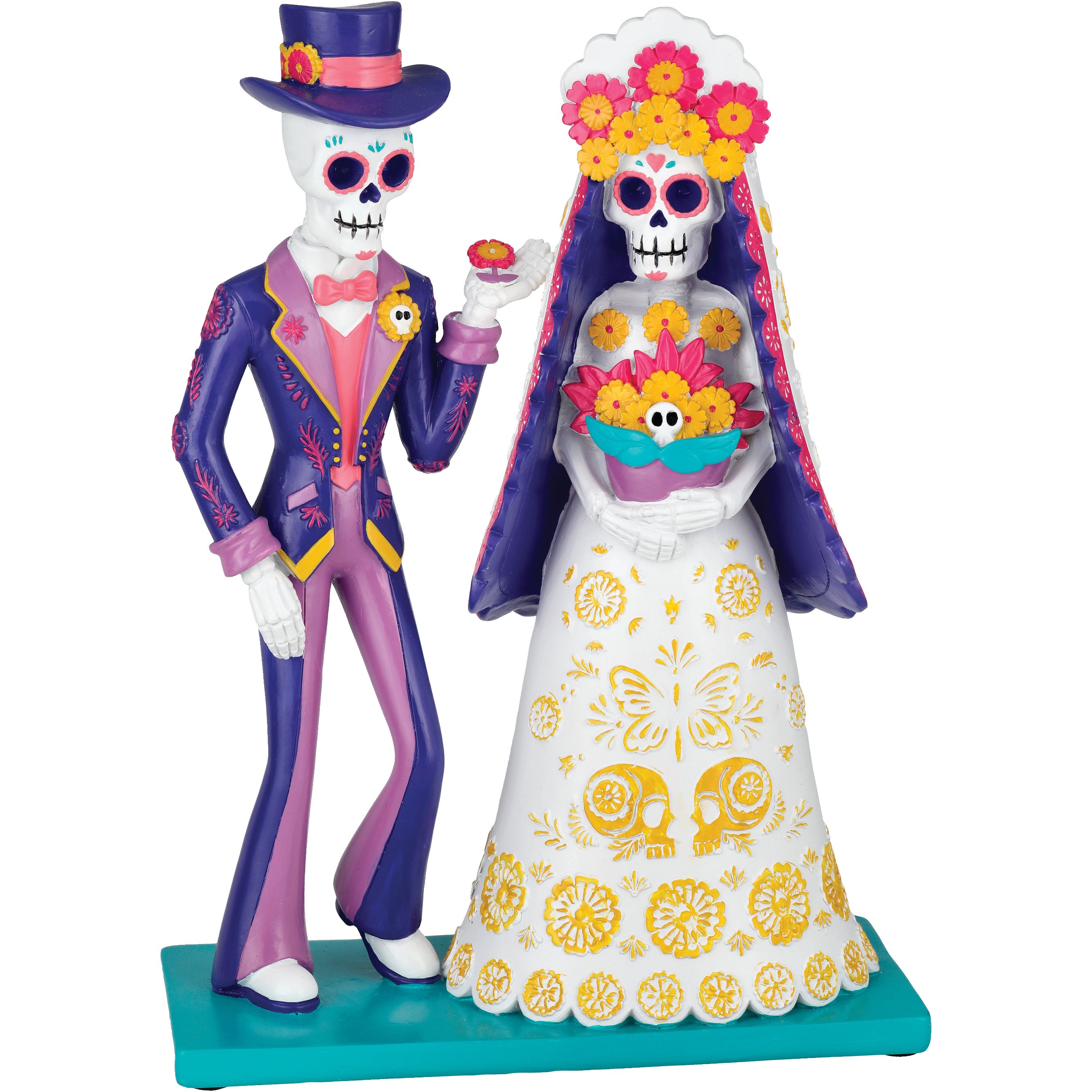 Destination Holiday Day of the Dead Novios Tabletop Decor - Shop ...