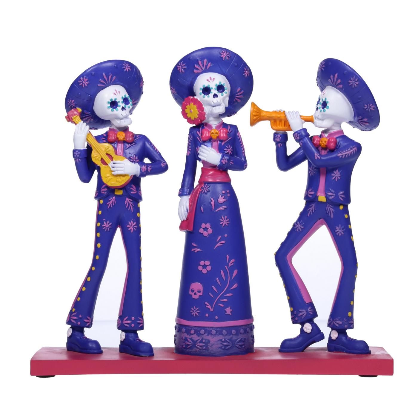 Destination Holiday Day of the Dead Mariachis Tabletop Decor; image 1 of 2