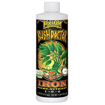 Fox Farm Bush Doctor Liquid Iron Plant Supplement, 16 oz