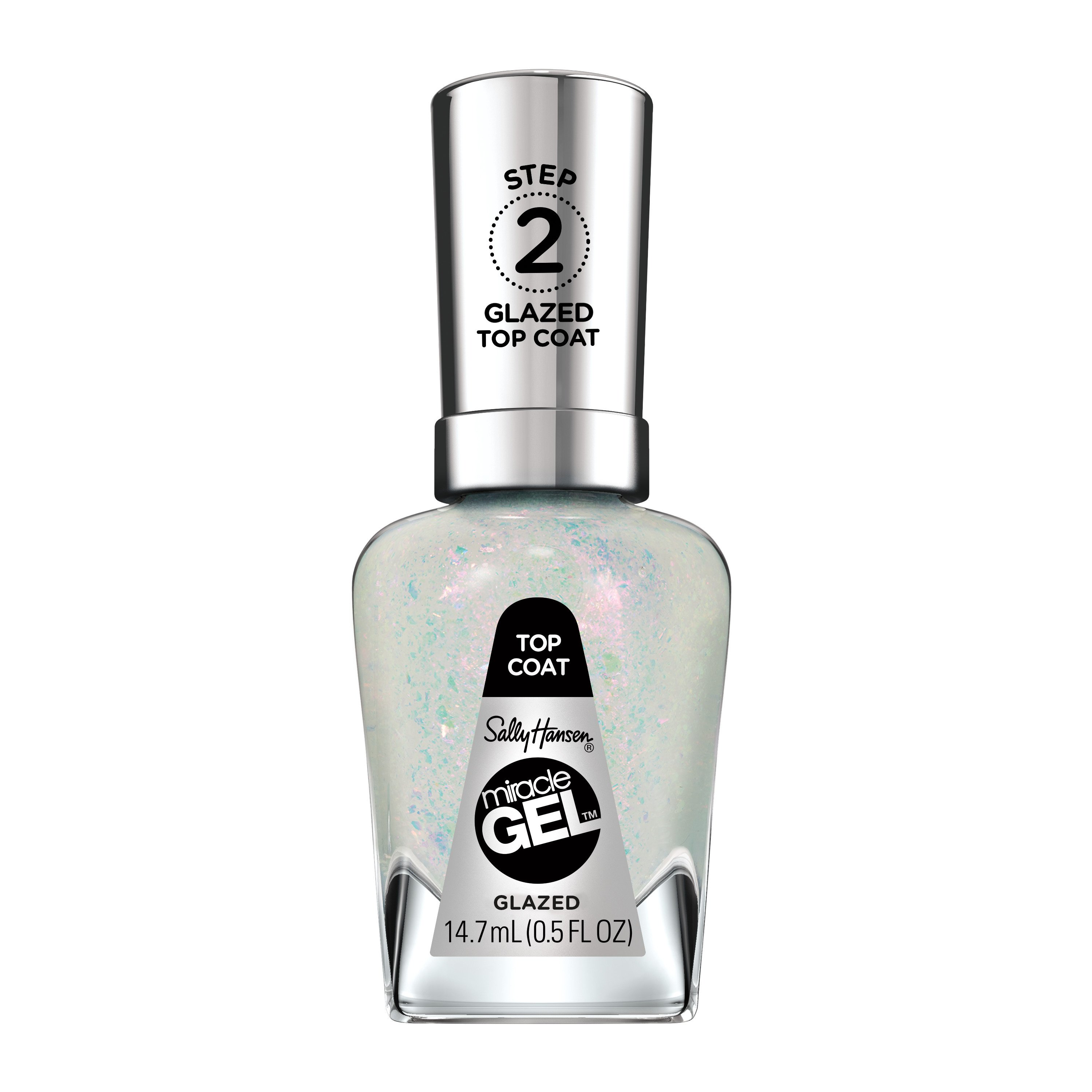 Sally Hansen Miracle Gel Top Coat Glazed Shop Nail polish at HEB