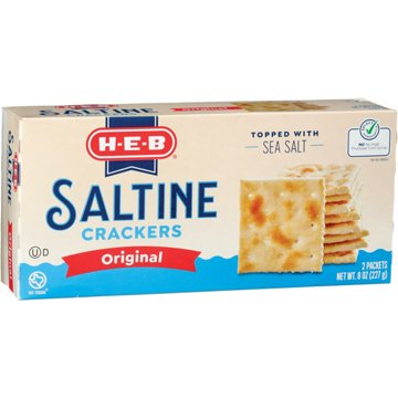 H-E-B Saltine Crackers - Original, 8 oz