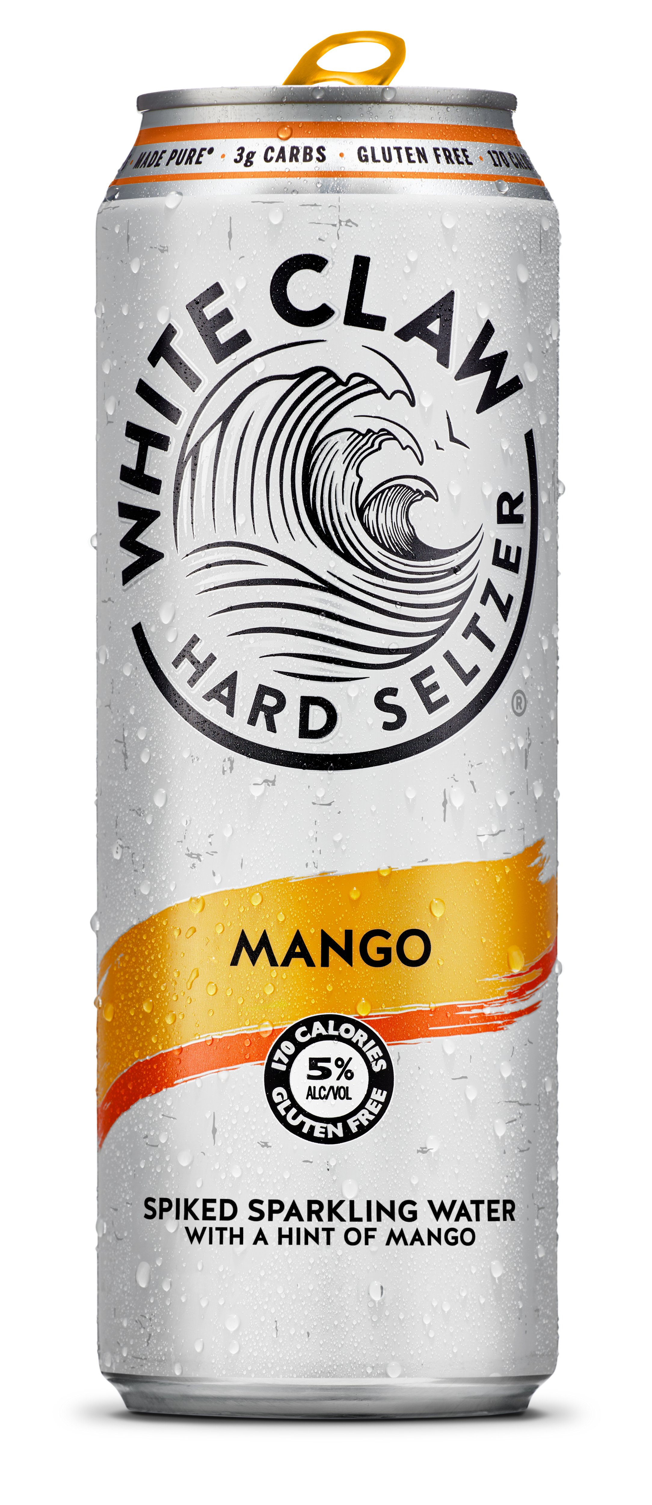 White Claw Mango Hard Seltzer, 19.2 oz