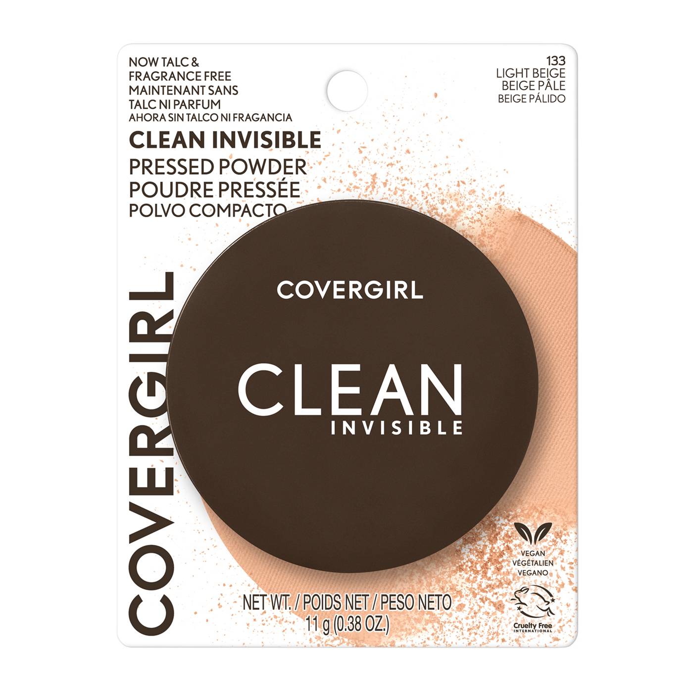 Covergirl Clean Invisible Pressed Powder - Light Beige; image 1 of 4