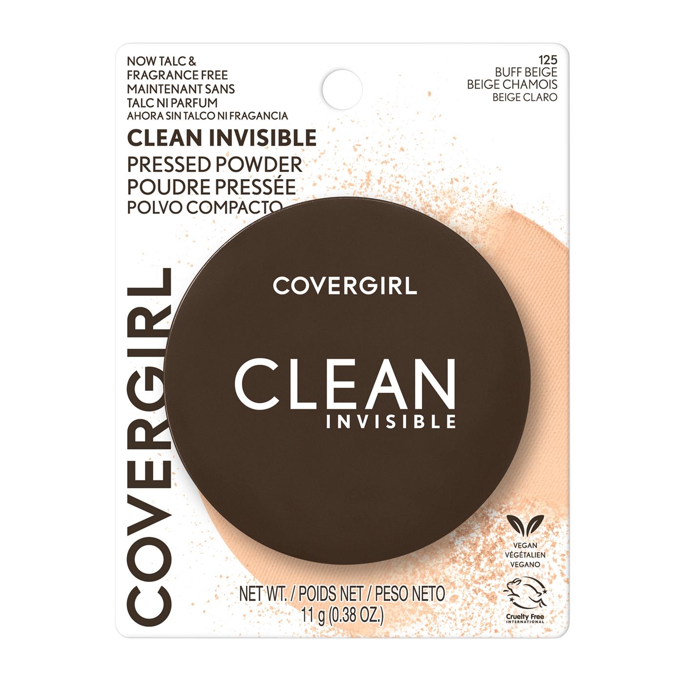 Covergirl Clean Invisible Pressed Powder - Buff Beige; image 1 of 15