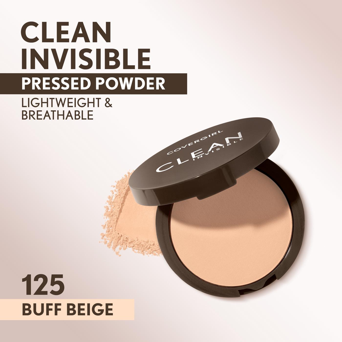 Covergirl Clean Invisible Pressed Powder - Buff Beige; image 12 of 15