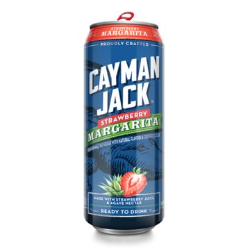 Cayman Jack Strawberry Margarita, 24 oz