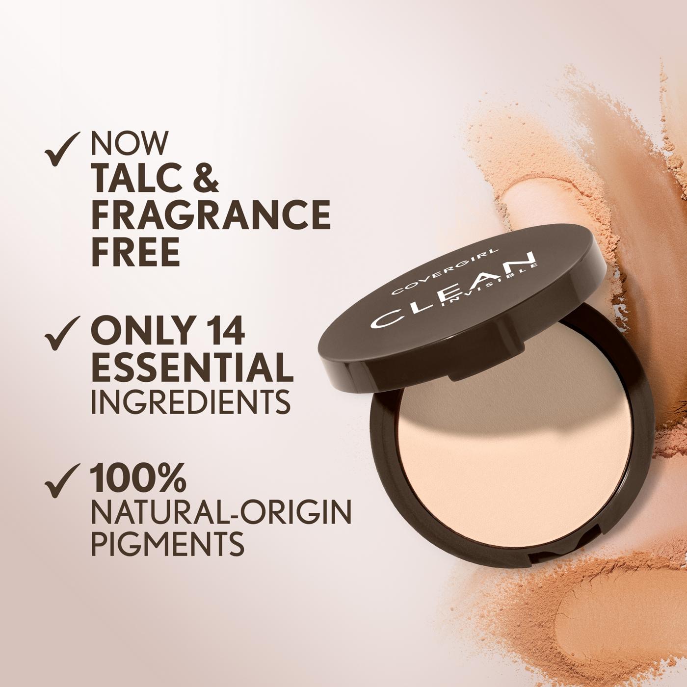Covergirl Clean Invisible Pressed Powder - Classic Ivory; image 6 of 15