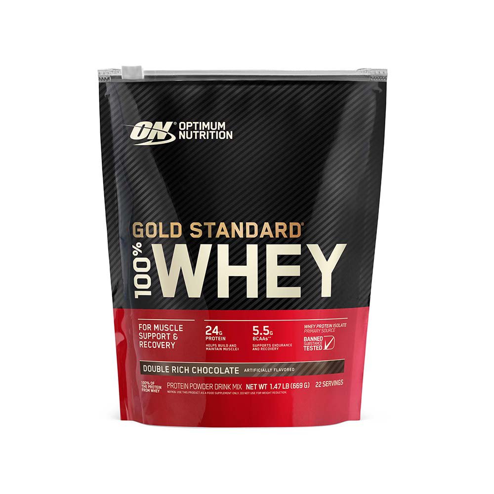 Optimum Nutrition Gold Standard 100 Whey Protein Powder Double Rich