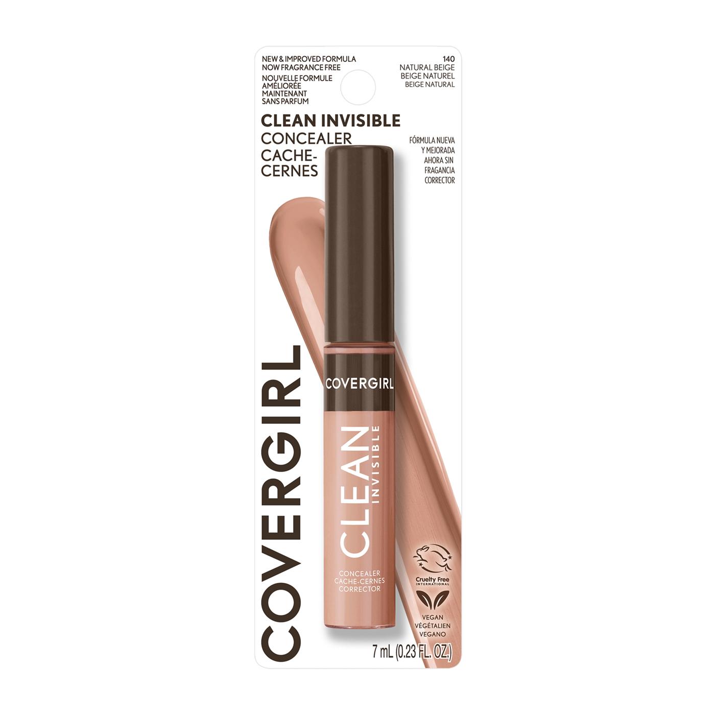 Covergirl Clean Invisible Concealer - Natural Beige; image 1 of 15
