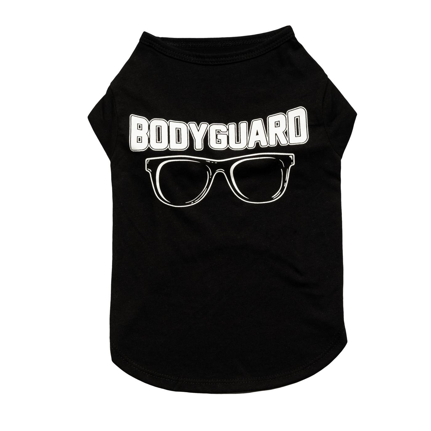 Simply Dog Bodyguard Black Shirt Medium; image 1 of 2