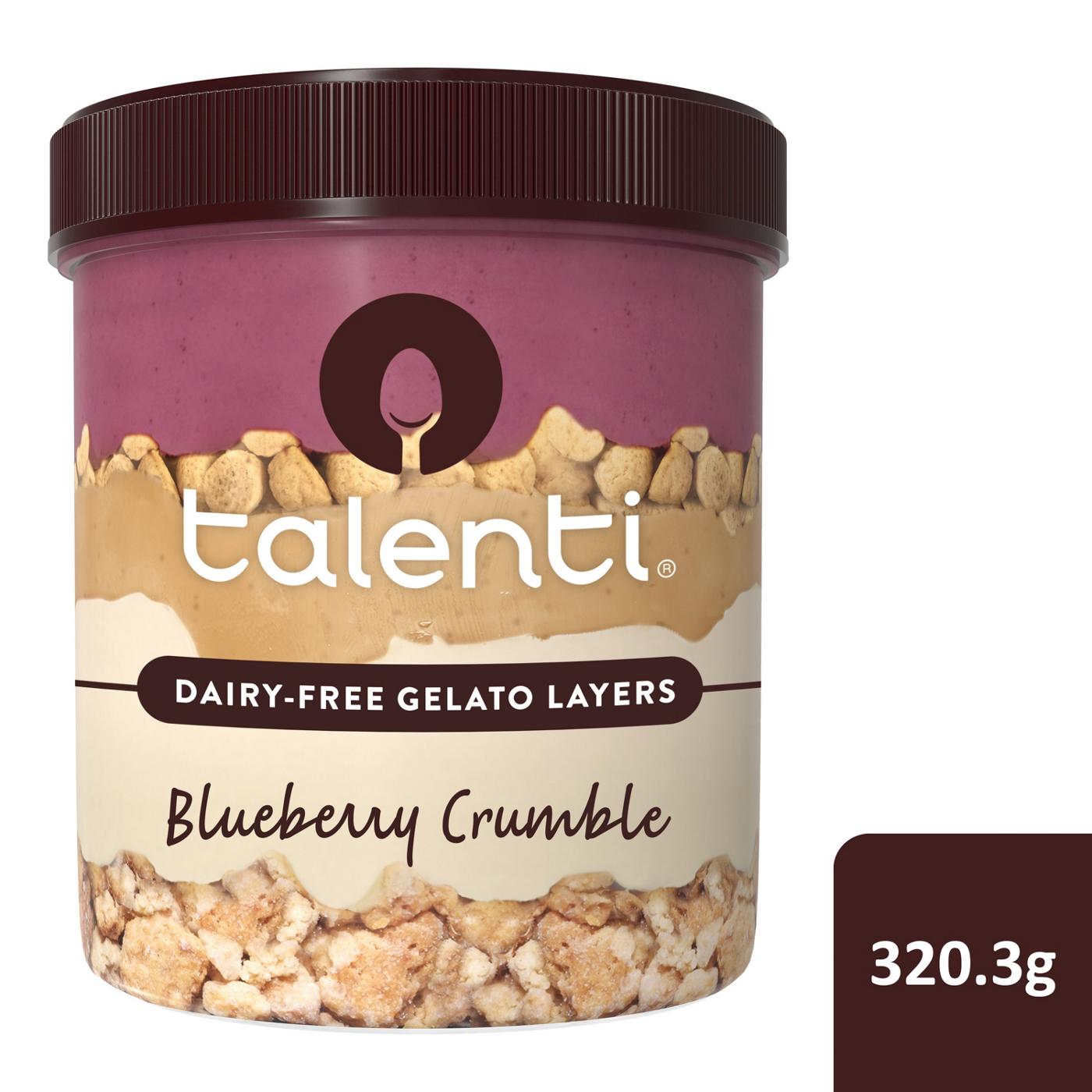 Talenti Dairy-Free Gelato Layers Blueberry Crumble; image 3 of 8