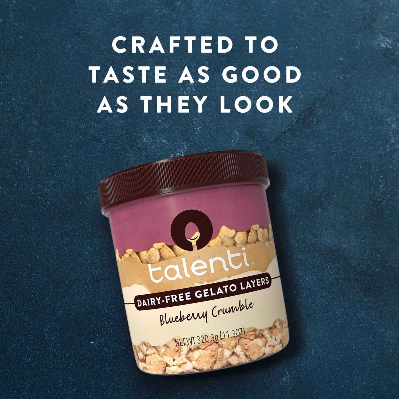 Talenti DairyFree Gelato Layers Blueberry Crumble Shop Ice Cream at